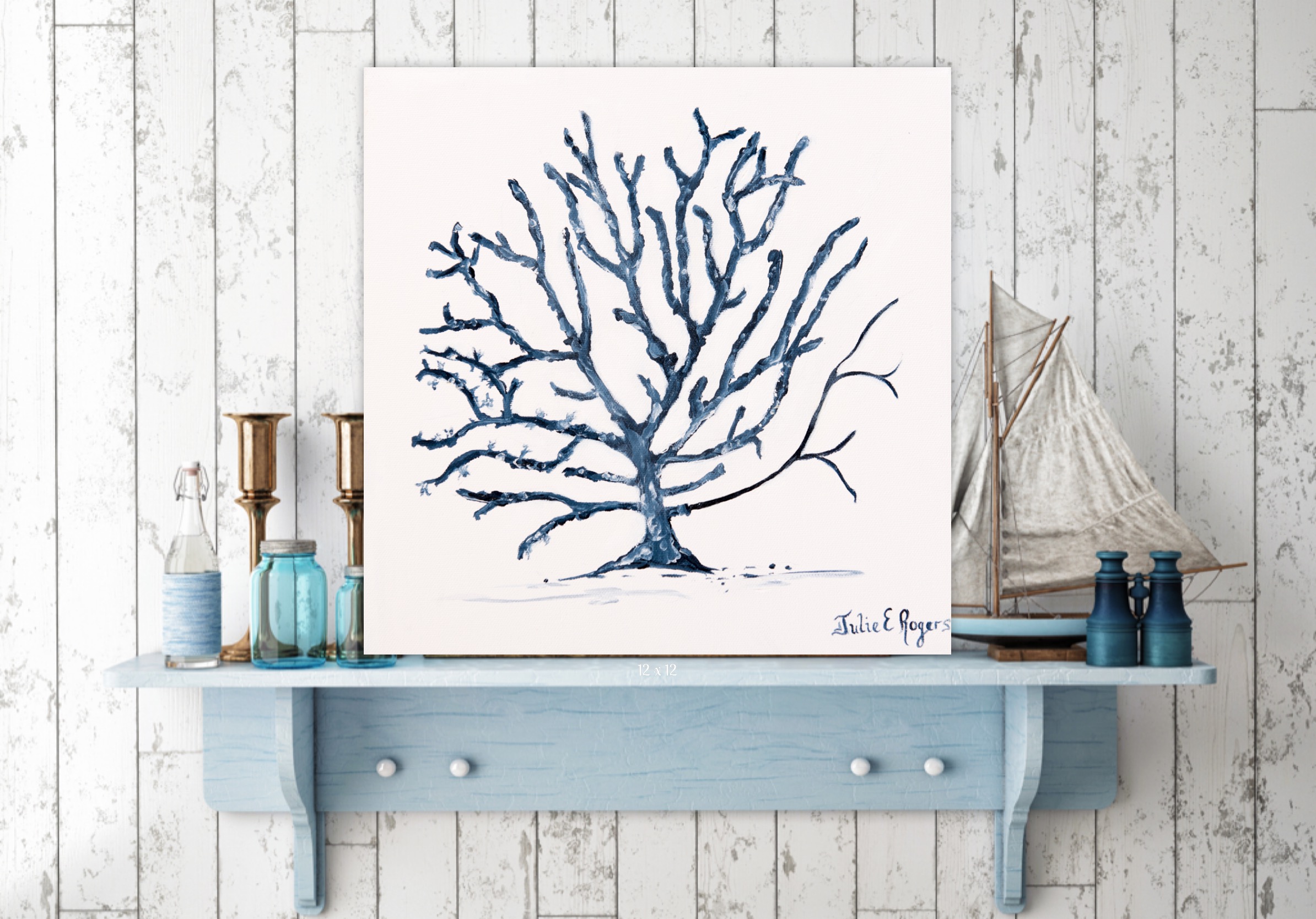 Coral in Blue - Image 4
