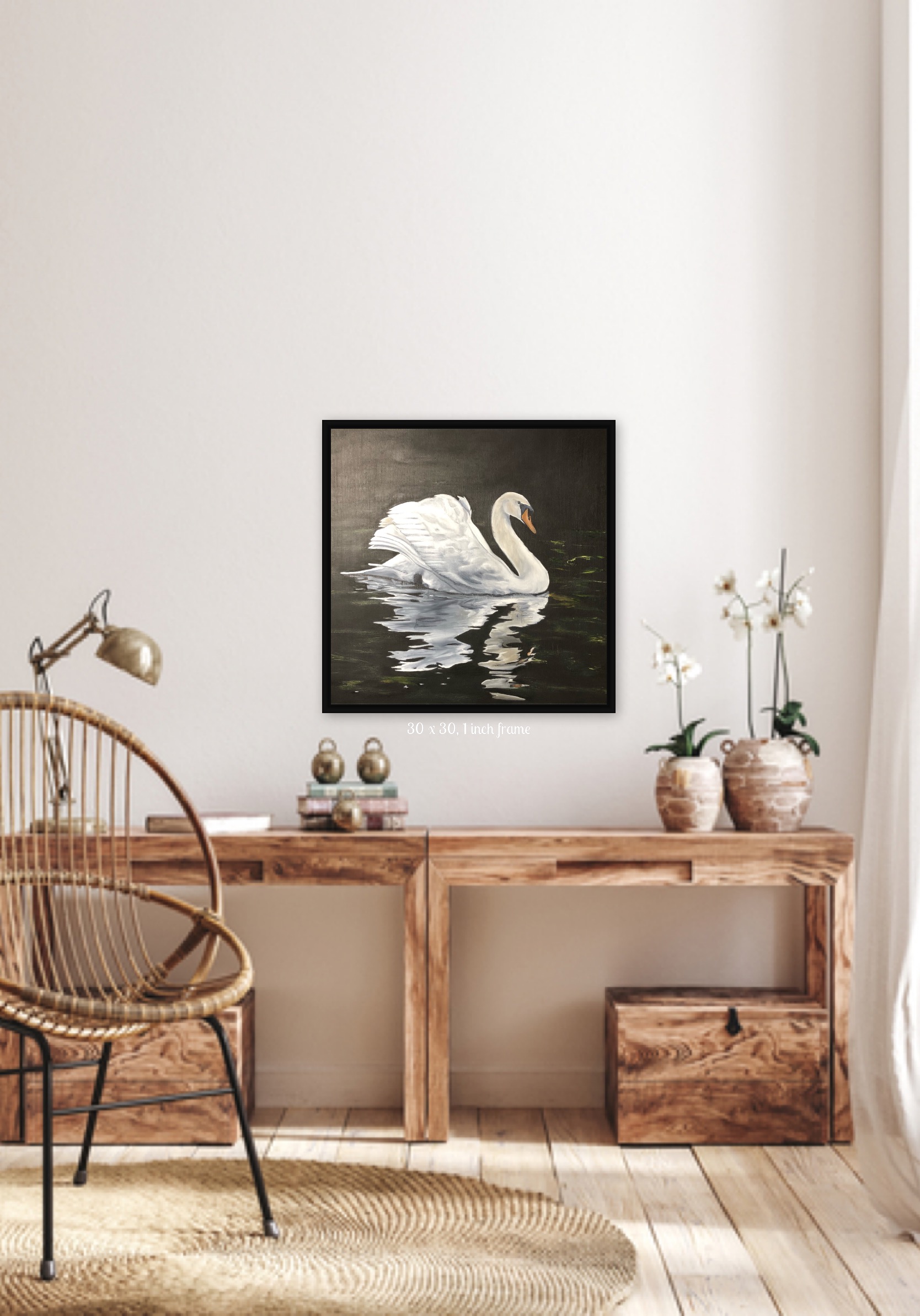 “Swan Reflections” - Image 4