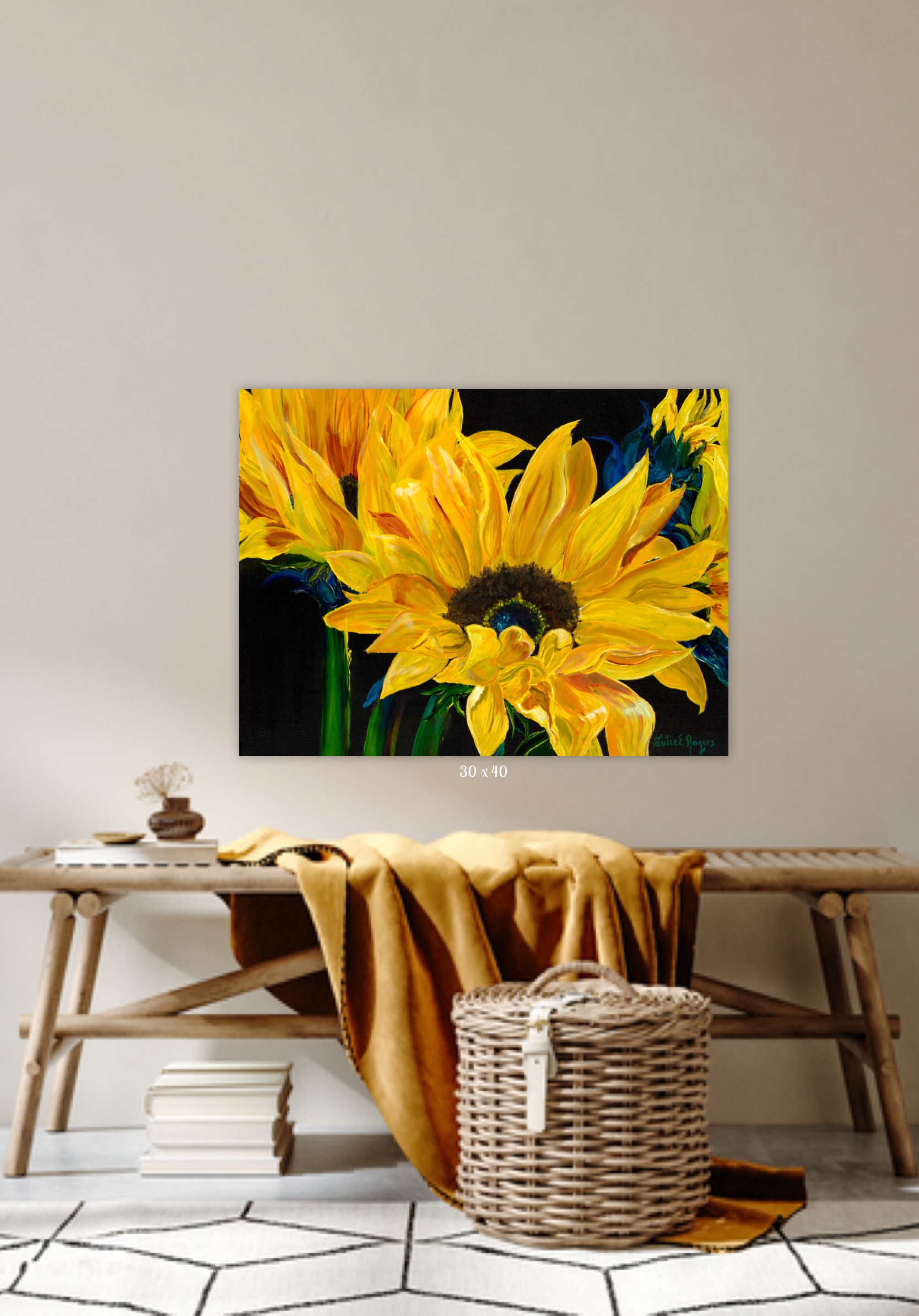 Sunflower Portrait # 1 - Image 3