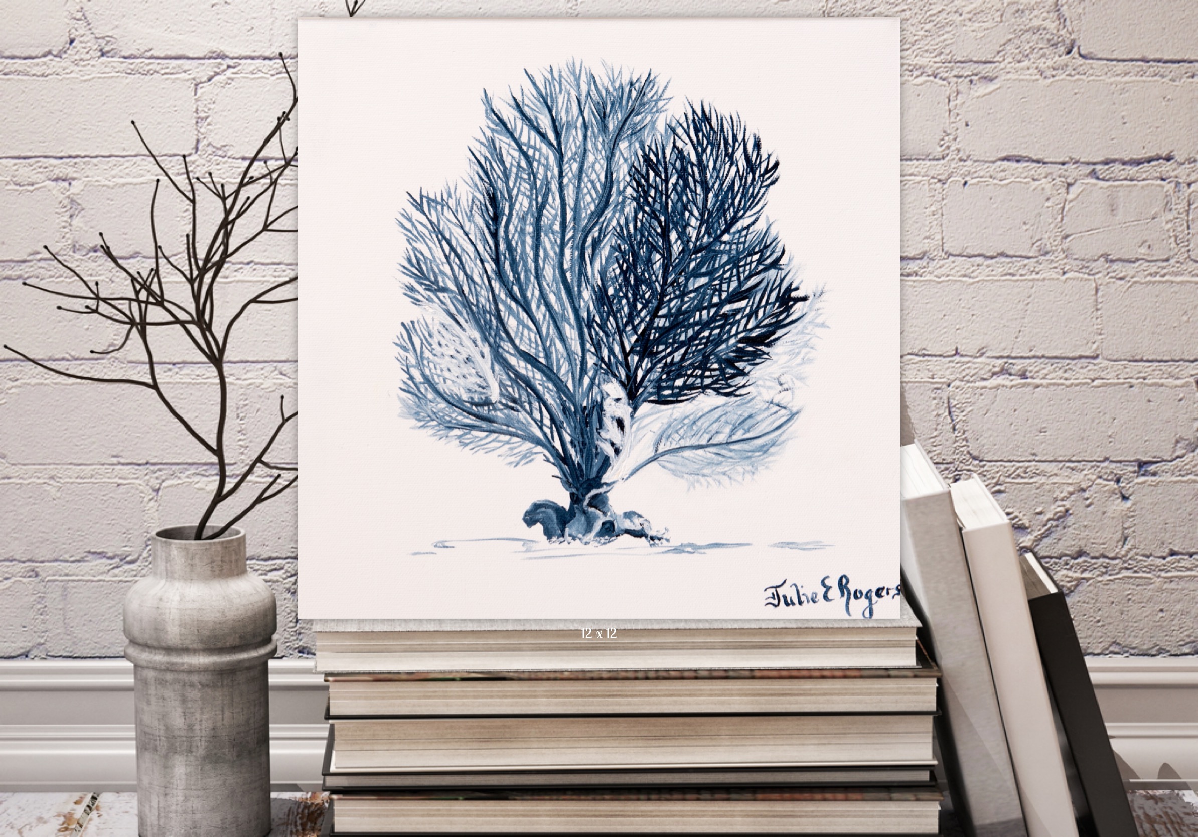 Sea Fan in Blue - Image 3