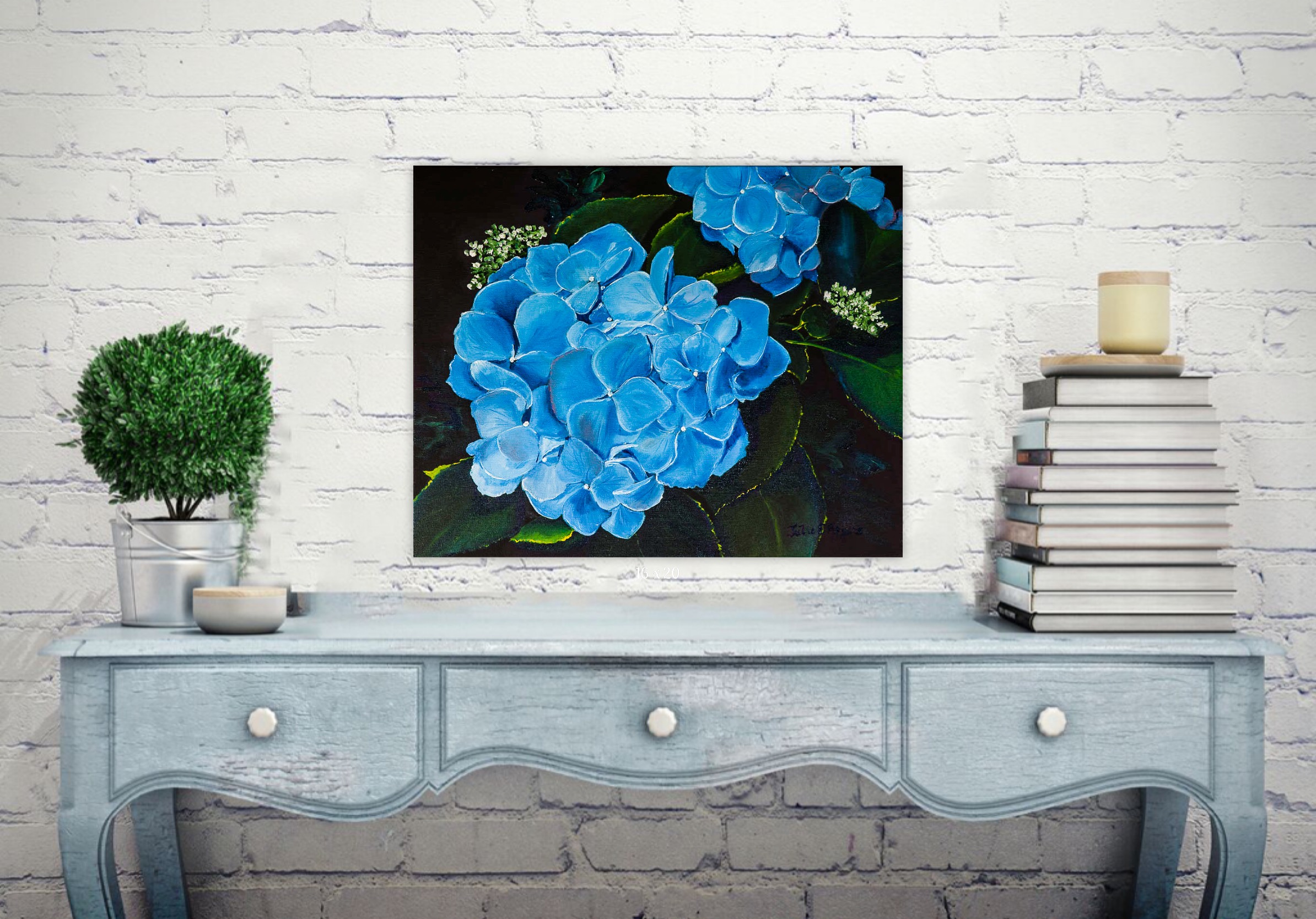 Hydrangea in Blue - Image 4