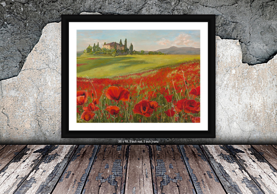 Tuscan Poppy Fields - Image 2