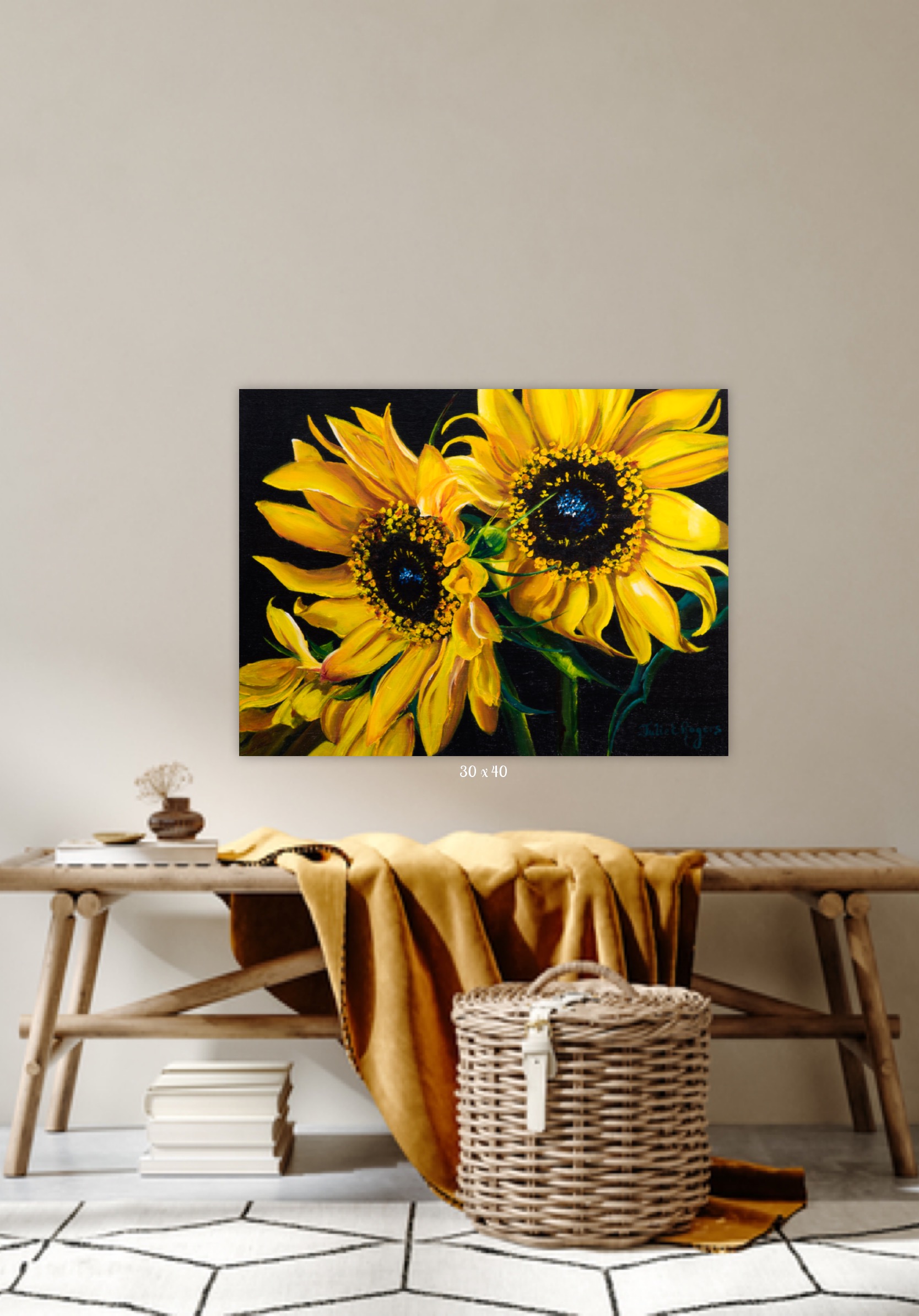 Sunflower Portrait #7 - Image 4