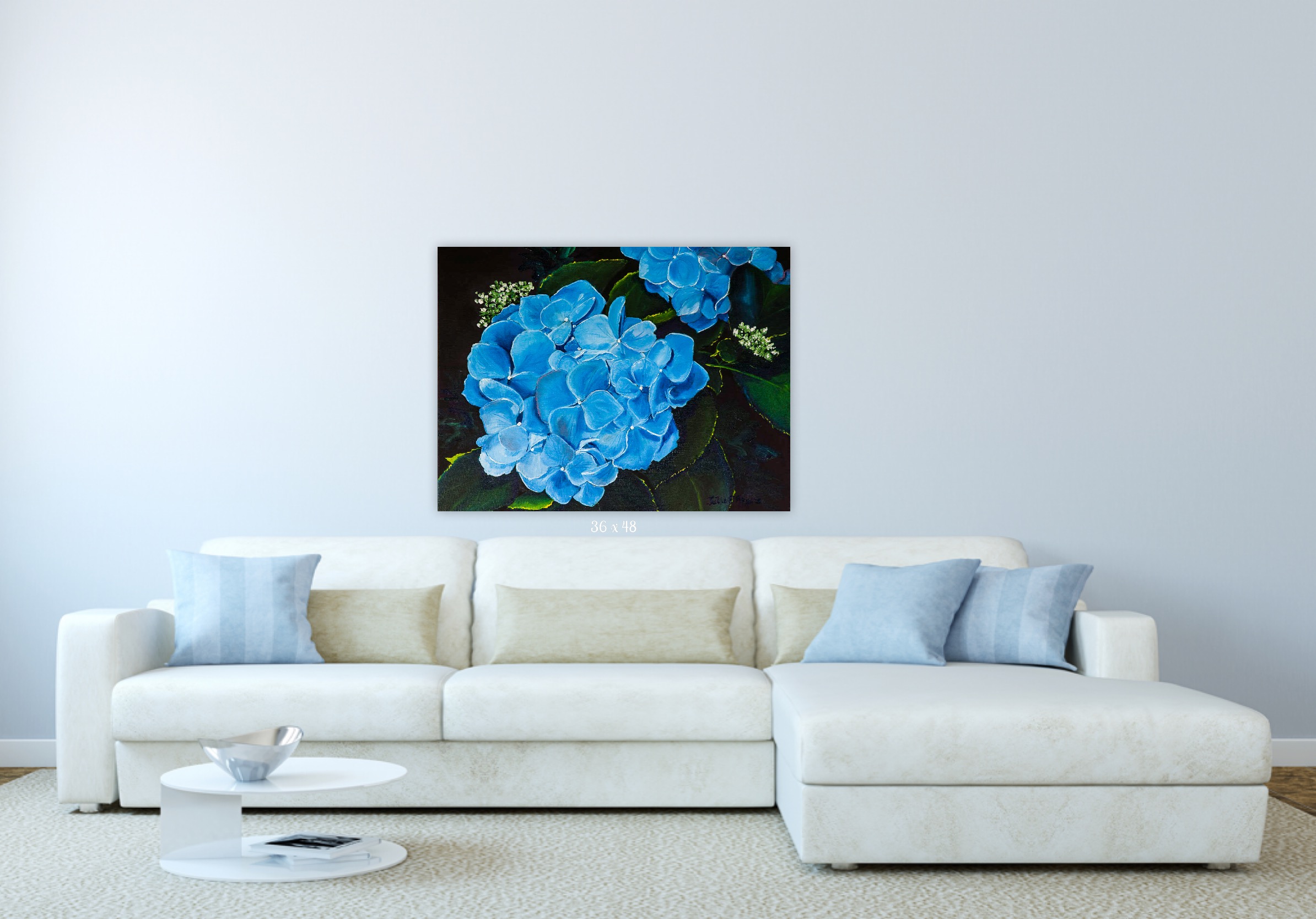Hydrangea in Blue - Image 3