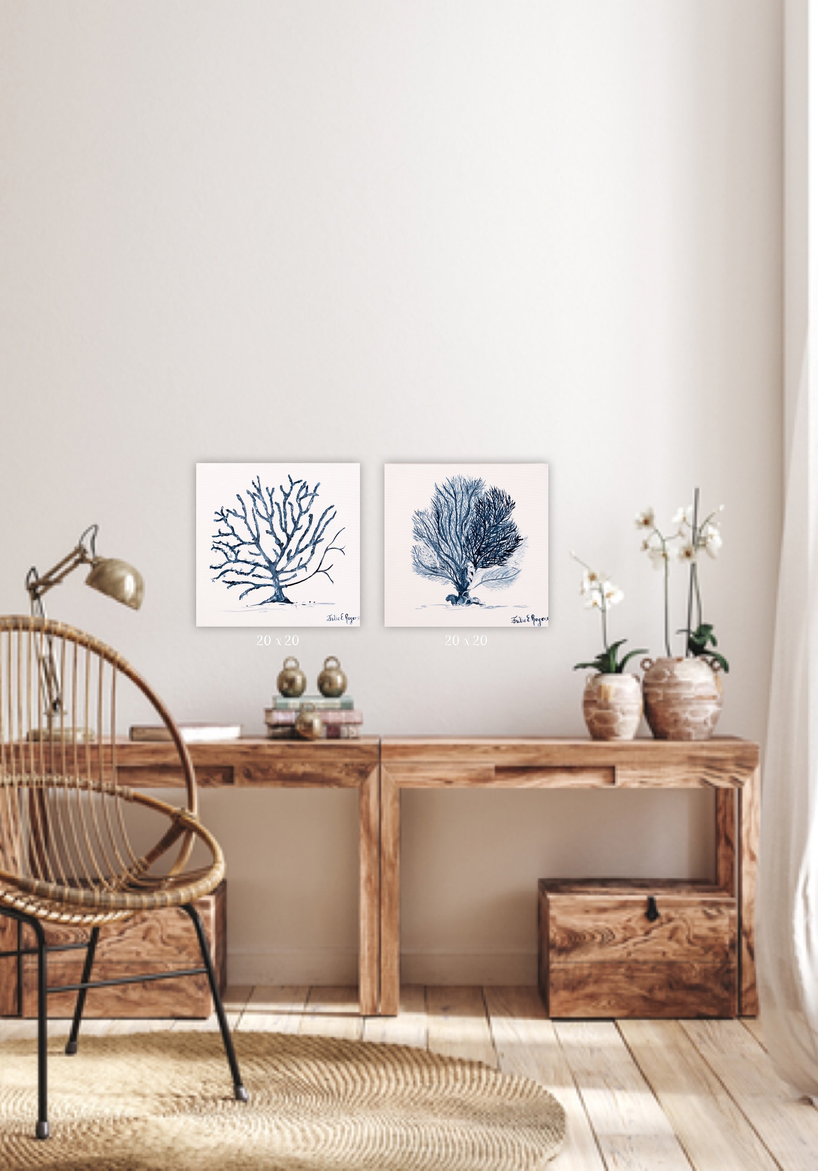 Sea Fan in Blue - Image 4