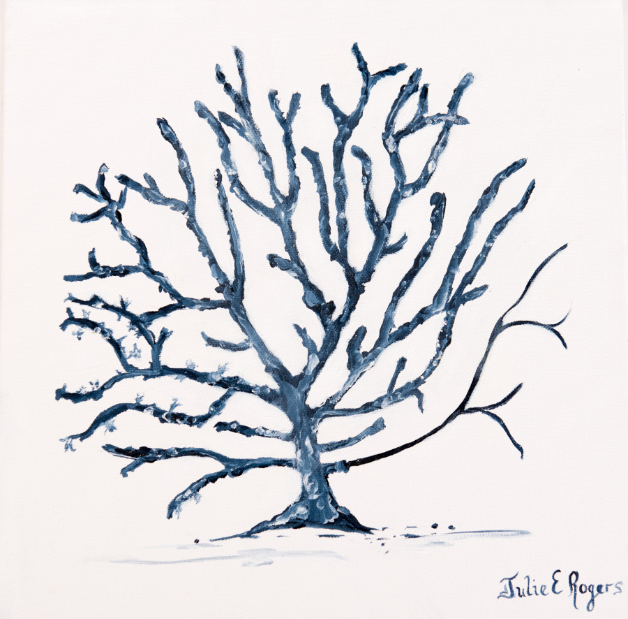 Coral in Blue