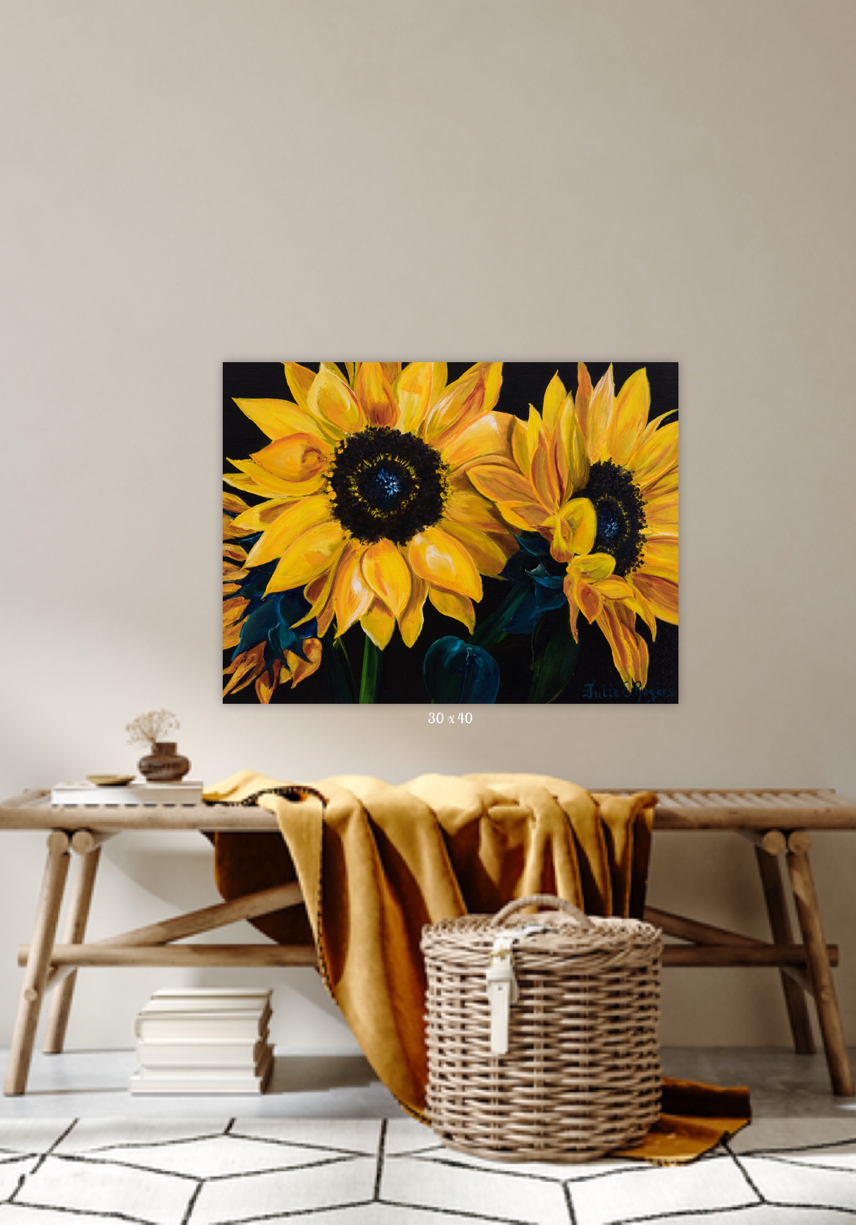 Sunflower Portrait # 5 - Image 4