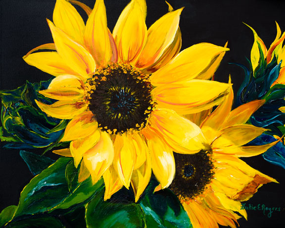 Sunflower Portrait #3