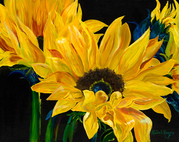 Sunflower Portrait # 1