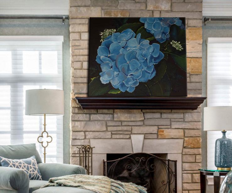 Hydrangea in Blue - Image 2