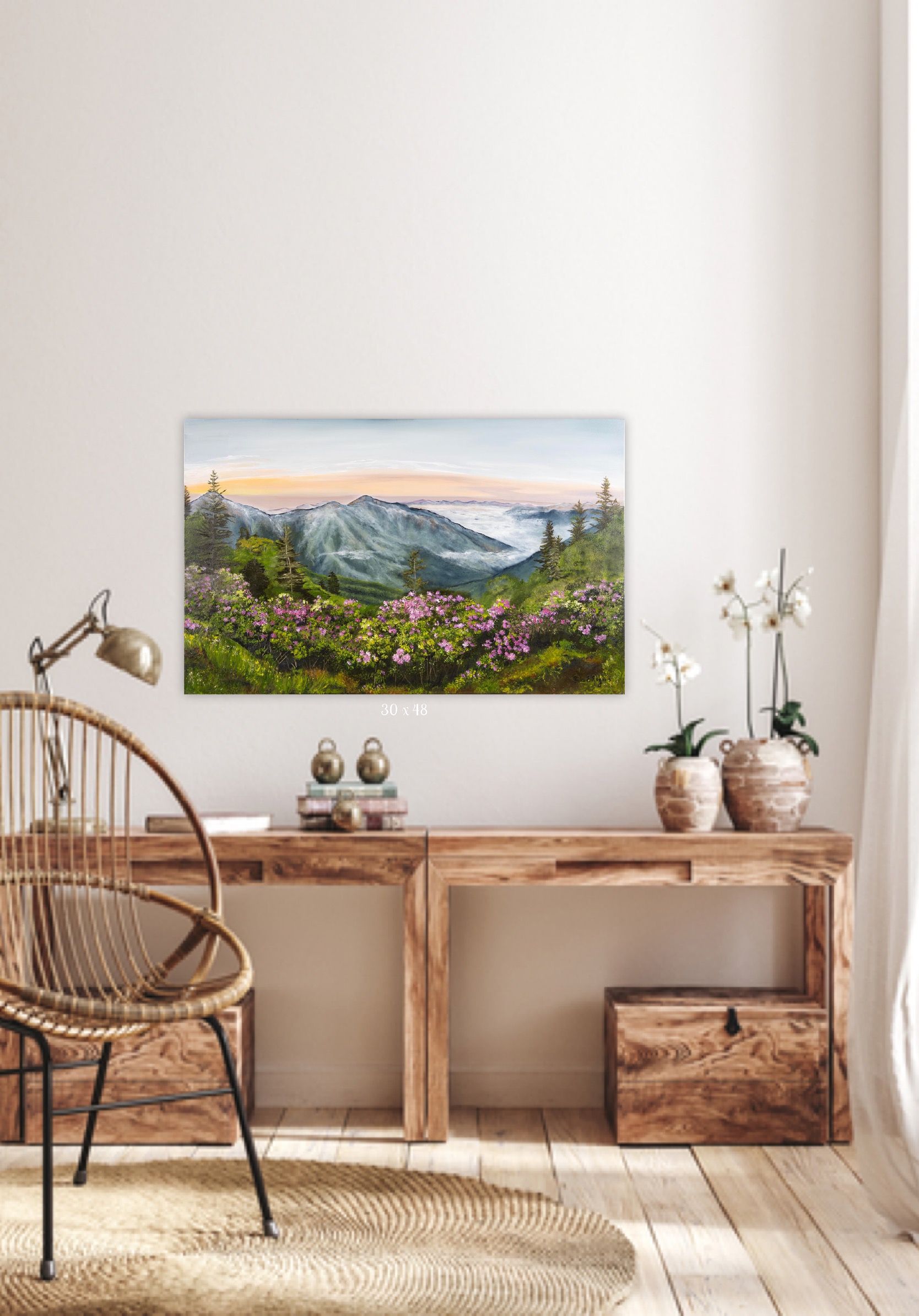 “Mountain Laurel Sunset” - Image 4