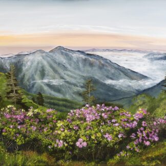 “Mountain Laurel Sunset”