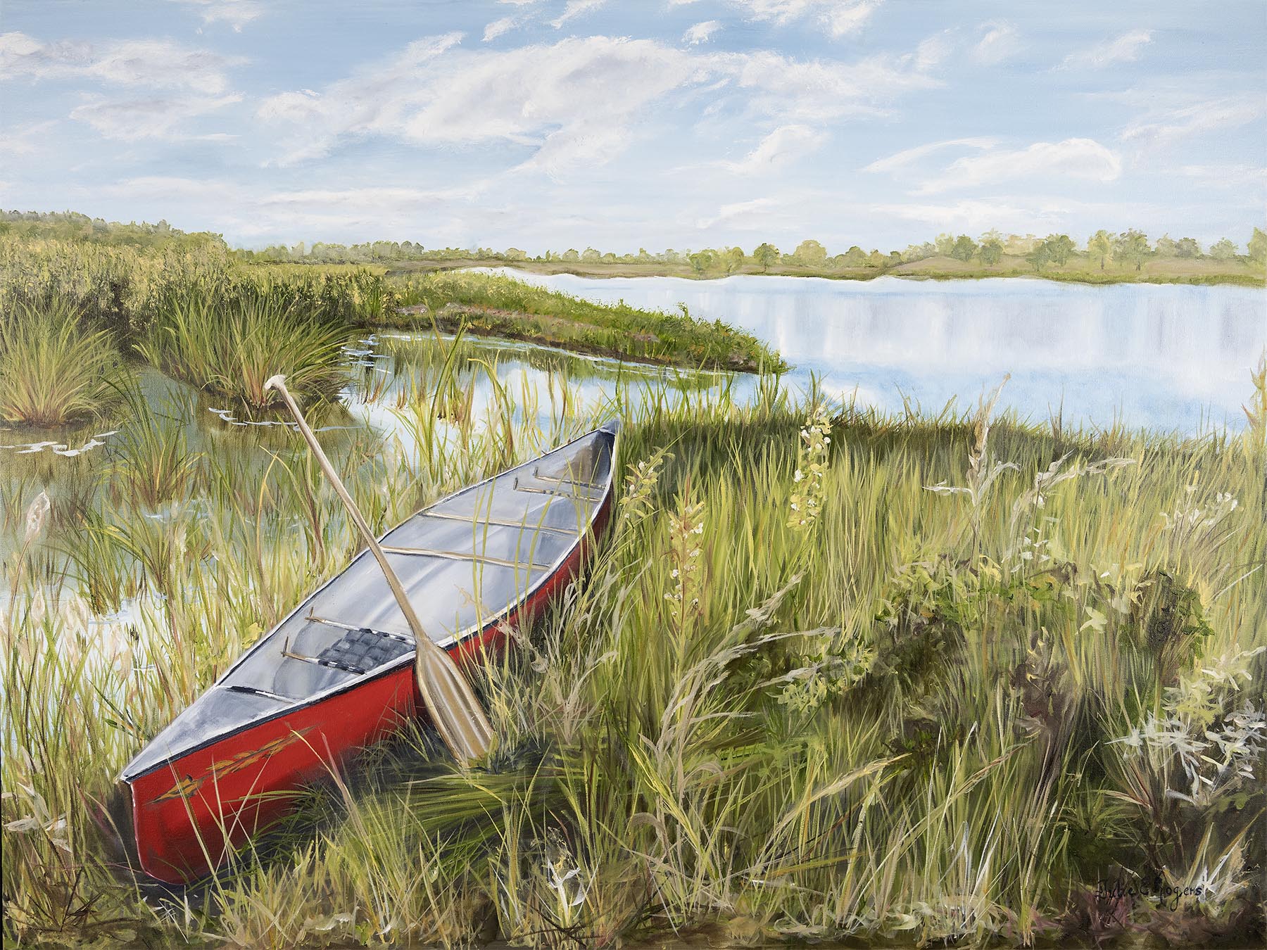 “Back Water Canoe”