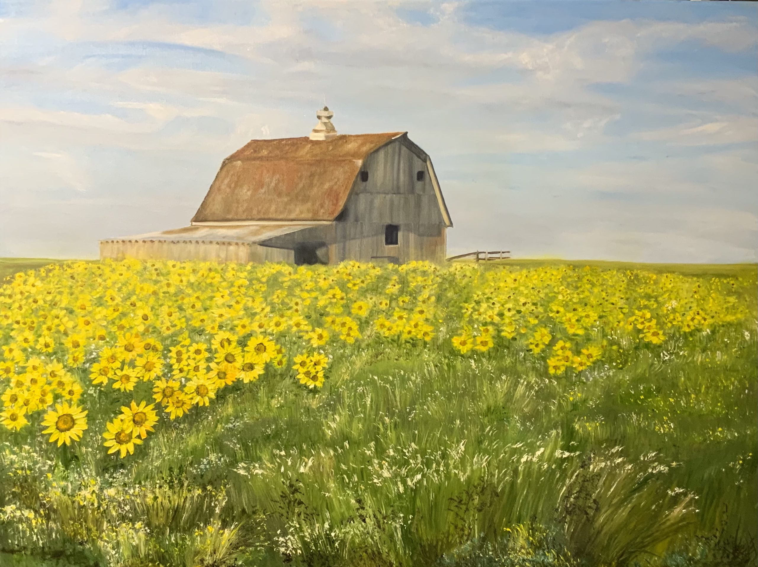 “Sunrise Sunflowers”