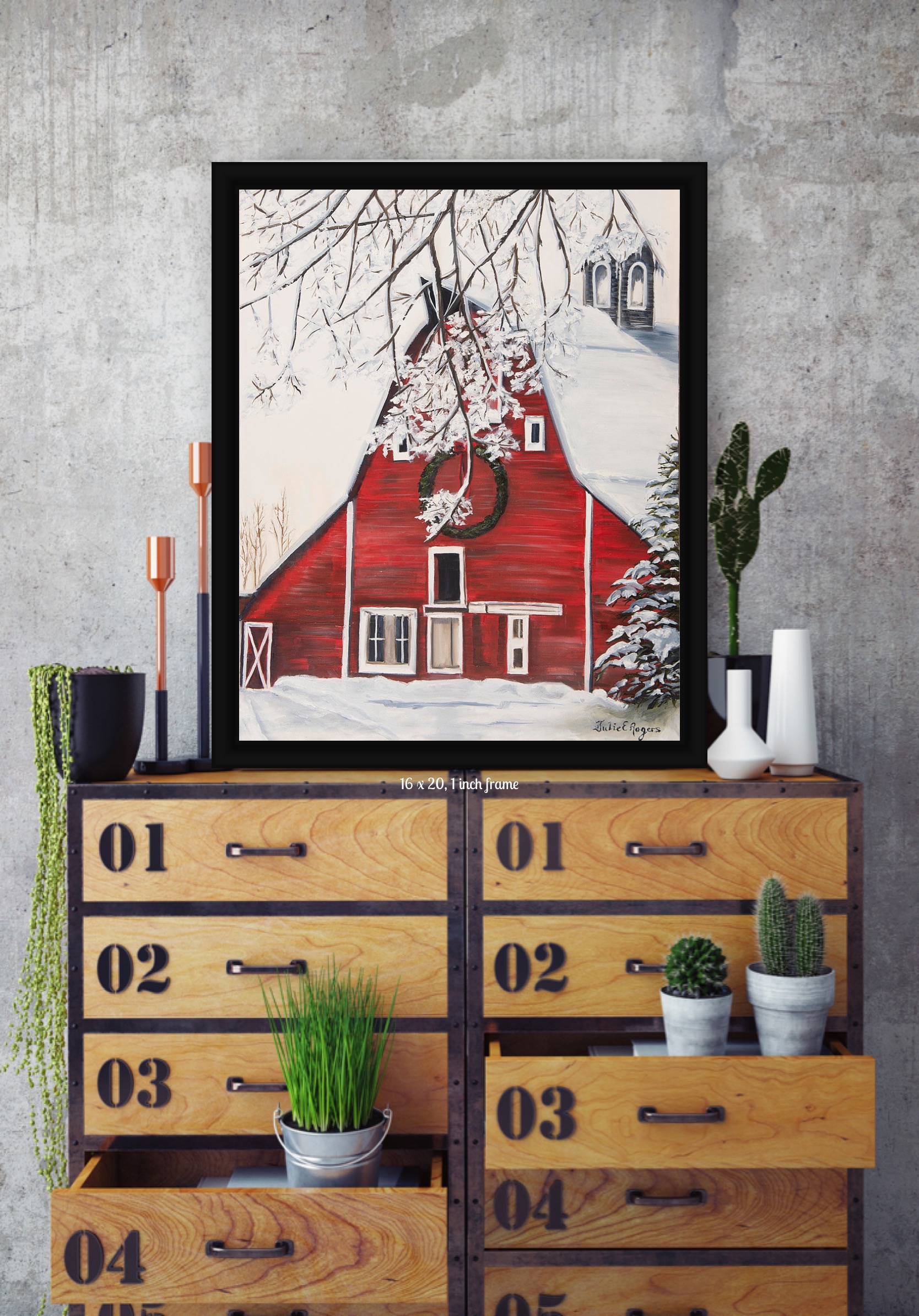 “Merry Little Christmas Barn” - Image 4