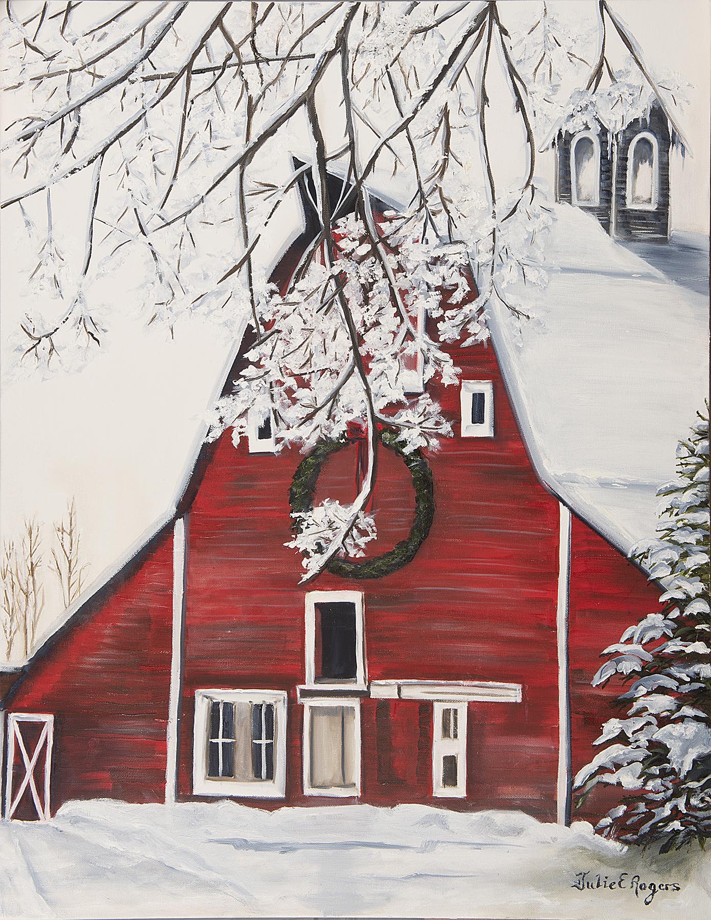 “Merry Little Christmas Barn”
