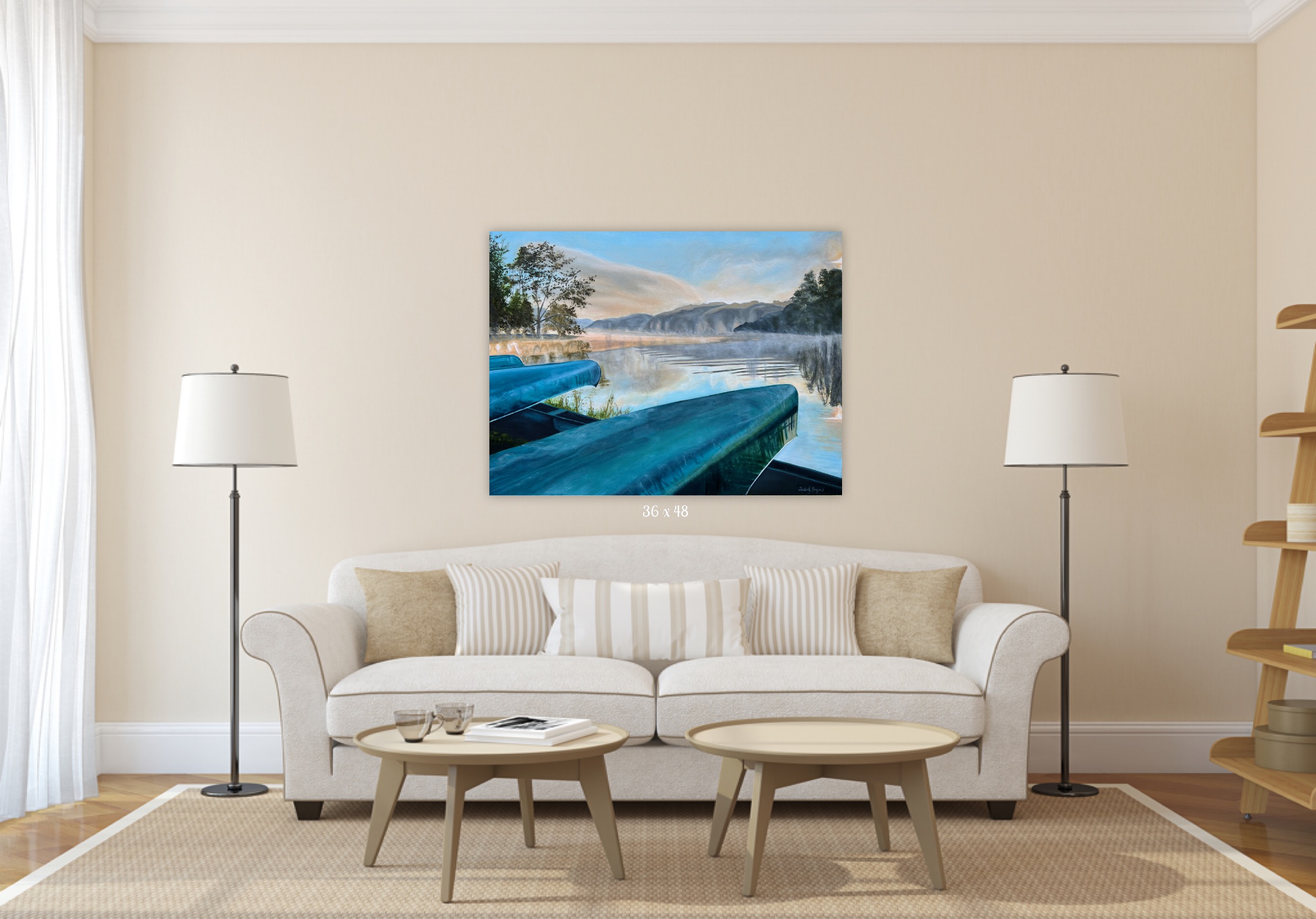 “Canoe Sunrise” - Image 4