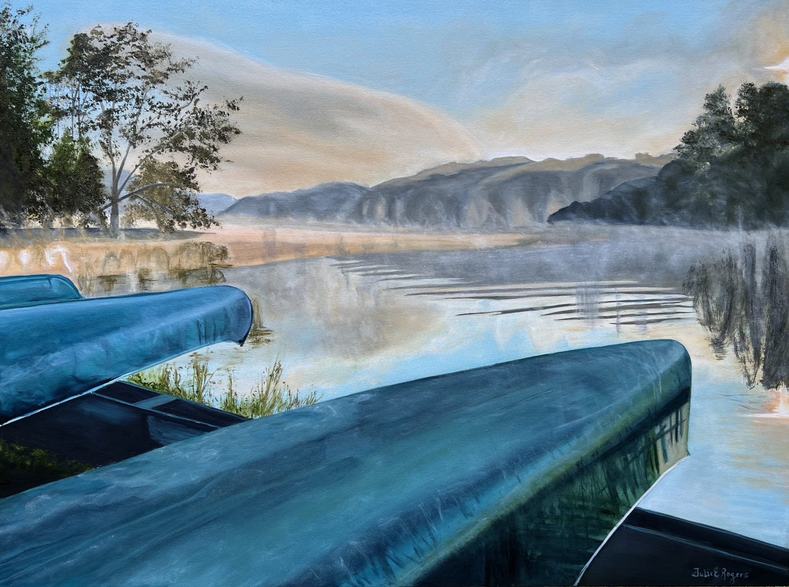 “Canoe Sunrise”