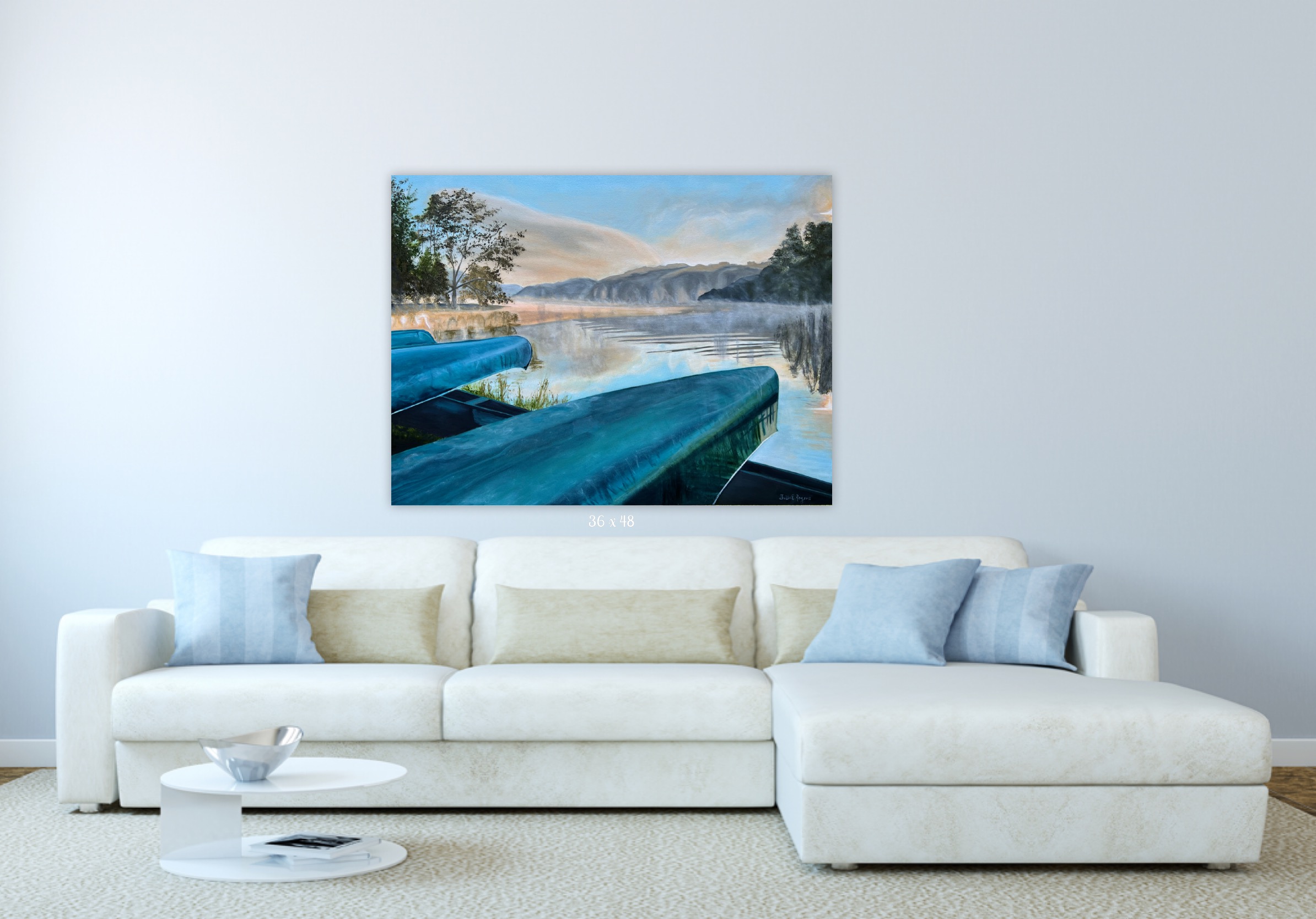 “Canoe Sunrise” - Image 2